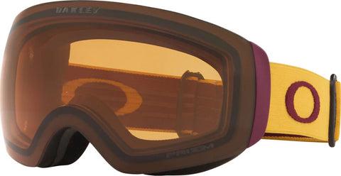 Oakley Flight Deck XM Goggle -  Mustard Yellow Grenache - Lentille Prizm Snow Persimmon