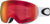 Oakley Lunettes de ski Flight Deck M - Matte White - Lentille Prizm Sapphire GBL - No Color