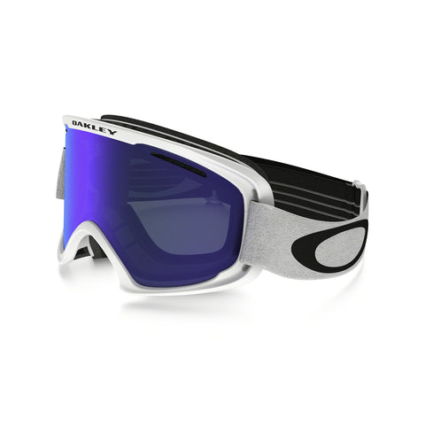Oakley Lunettes de ski O-Frame 2.0 XM - Matte White - Lentille Violet Iridium