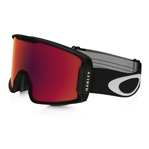 Oakley Lunettes de ski Line Miner - Matte Black - Lentille Inferno Prizm Torch Iridium