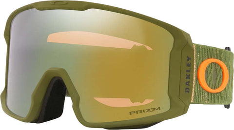 Oakley Lunettes de ski Line Miner L - Carlson - Lentille Prizm Sage Gold