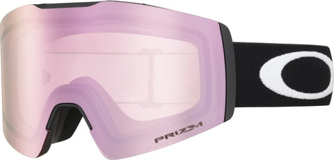 Oakley Lunettes de ski Fall Line M - Matte Black - Lentille Prizm HI Pink Iridium