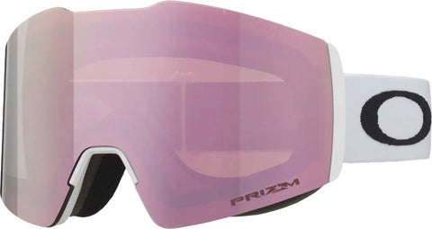 Oakley Lunettes de ski Fall Line M - Matte White - Lentille Prizm Rose Gold