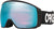 Oakley Lunettes de ski Flight Tracker L - Factory Pilot Black - Lentille Prizm Snow Sapphire Iridium - No Color