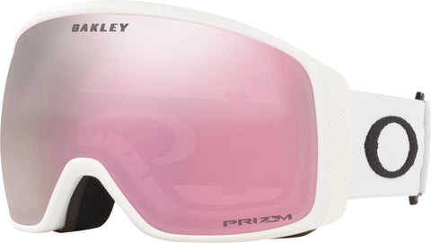 Oakley Lunette de ski Flight Tracker XL - Matte White - Lentille Prizm Snow Hi Pink
