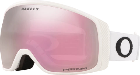 Oakley Lunette de ski Flight Tracker XM - Matte White - Lentille Prizm Snow Hi Pink