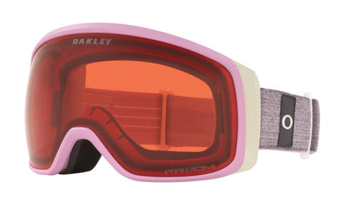 Oakley Lunette de ski Flight Tracker XM - Heathered Lavender Grey - Lentille Prizm Snow Rose