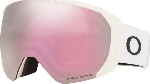 Oakley Lunettes de ski Flight Path XL - Matte White - Lentille Prizm Snow Hi Pink
