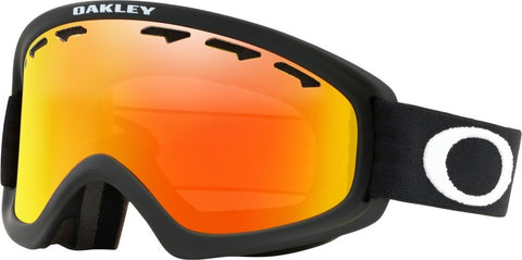Oakley Lunette de ski O-Frame 2.0 PRO XS - Matte Black - Fire Iridium & Persimmon