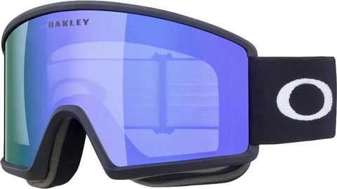 Oakley Lunettes de ski Target Line L - Matte Black - Lentille Violet Iridium