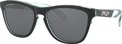 Oakley Lunettes de soleil Frogskins - Translucent Celeste - Lentilles polarisées Prizm Black