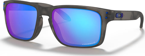 Oakley Lunettes de soleil Holbrook - Matte Black tortoise- Lentilles polarisées Prizm Sapphire Iridium