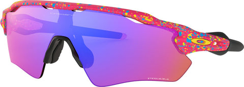 Oakley Lunettes de soleil Radar EV Path - Splatter Neon Pink - Lentilles Prizm Trail