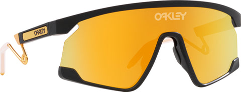 Oakley Lunettes de soleil BXTR - Matte Black - Lentilles 24K Iridium - Unisexe
