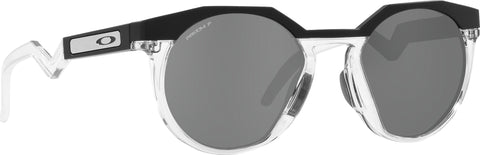 Oakley Lunettes de soleil HSTN - Matte Black Clear - Lentille Prizm Black Iridium Polarized - Unisexe