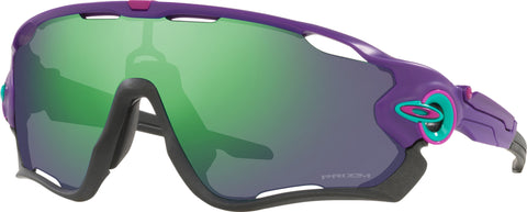 Oakley Lunettes de soleil Jawbreaker - Matte Electric Purple - Lentilles Prizm Jade - Homme
