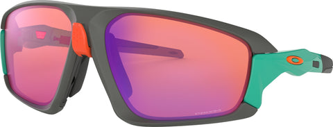 Oakley Lunettes de soleil Field Jacket - Matte Dark Grey - Lentilles PRIZM Trail