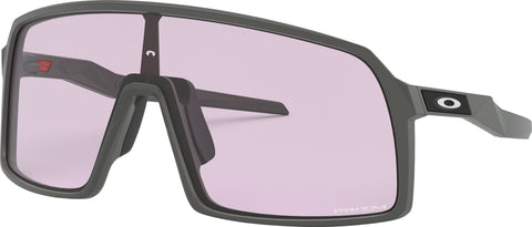 Oakley Lunettes de soleil Sutro - Matte Dark Grey - Lentilles Prizm Low Light