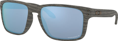 Oakley Lunettes de soleil Holbrook XL - Woodgrain - Lentilles Prizm Deep Water Polarized