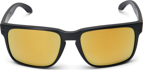 Oakley Lunettes de soleil Holbrook XL - Matte Black - Lentilles polarisées Prizm 24K - Homme