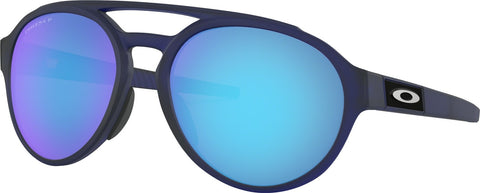Oakley Lunettes de soleil Forager - Matte Translucent Blue - Lentilles polarisées Prizm Sapphire