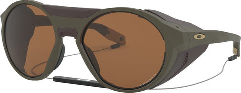 Oakley Lunettes de soleil Clifden - Matte Olive - Lentilles Prizm Tungsten Iridium Polarized