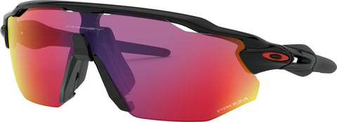 Oakley Lunettes de soleil Radar Ev Advancer - Polished Black - Lentilles Prizm Road - Homme