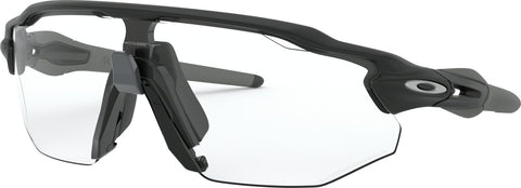 Oakley Lunettes de soleil Radar Ev Advancer - Matte Black - Lentilles Clear Black Iridium Photochromic