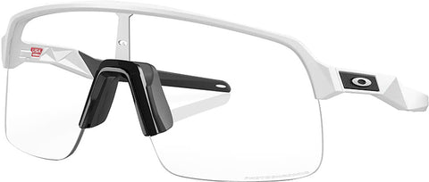 Oakley Lunettes de soleil Sutro Lite - Matte White - Lentilles Clear to Black Iridium Photochromic - Homme