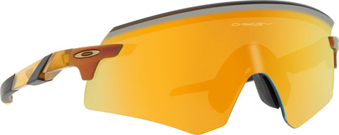 Oakley Lunettes de soleil Encoder - Translucent Light Curry - Lentille Prizm 24K Iridium - Unisexe