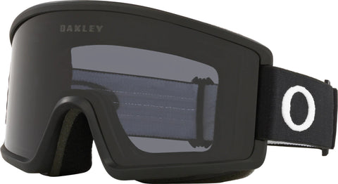 Oakley Lunettes de ski Target Line M - Matte Black - Lentille Dark Grey