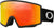 Oakley Lunettes de ski Target Line M - Matte Black - Lentille Fire Irid - No Color