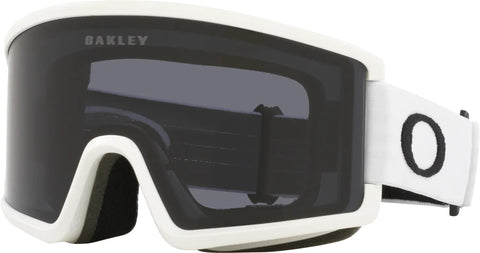 Oakley Lunettes de ski Target Line M - Matte White - Lentille Dark Grey