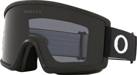 Oakley Lunettes de ski Target Line L - Matte Black - Lentille Dark Grey