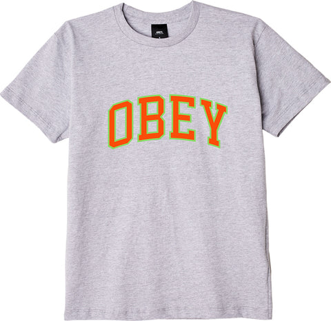 Obey T-shirt Academic Custom Box Tee - Femme