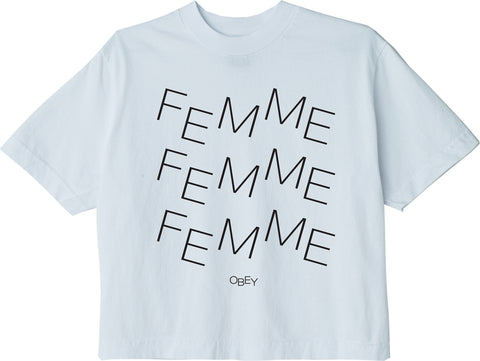 Obey Top court Femme - Femme