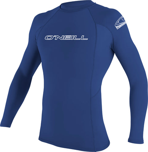 O'Neill Wetsuits, LLC Maillot de surf à col rond et manches longues Basic Skins - Homme