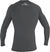 O'Neill Wetsuits, LLC Maillot de surf à col rond et manches longues Basic Skins - Homme - Smoke