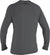 O'Neill Wetsuits, LLC Maillot de surf à manches longues Basic Skins - Homme - Smoke