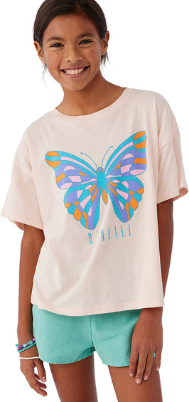 O'Neill T-shirt surdimensionné Maddox Lucky Butterfly - Fille
