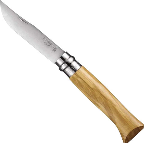 Opinel Couteau Classique No.08 - Lame Inox - Noyer