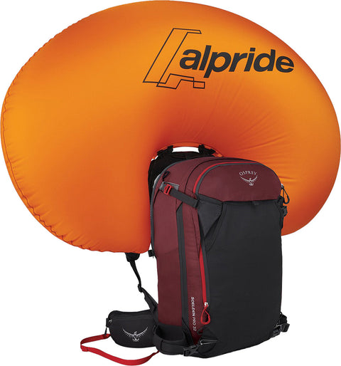 Osprey Sac à dos avec ballon gonflable pour avalanche Solden Pro 32L