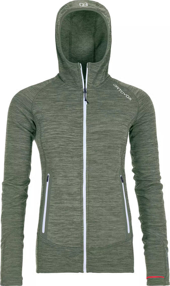 Ortovox Chandail à capuchon Fleece Light Melange - Femme