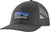 Patagonia Casquette de camionneur P-6 Logo LoPro - Unisexe - Forge Grey