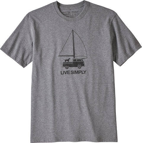 Patagonia Live Simply Wind Powered Responsibili-Tee - Homme