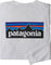 Patagonia T-shirt à manches longues P-6 Logo Responsibili-Tee - Homme - White