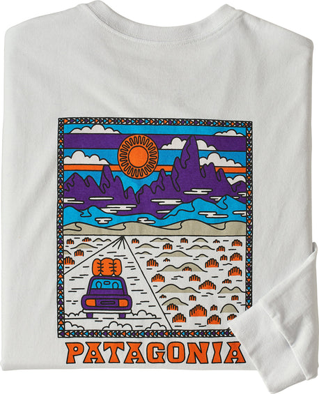 Patagonia T-shirt à manches longues Summit Road Responsibili-Tee - Homme