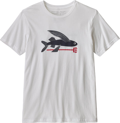Patagonia T-shirt en coton organique Flying Fish - Homme