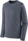 Patagonia Haut couche de base à col rond Capilene Midweight - Homme - Smolder Blue