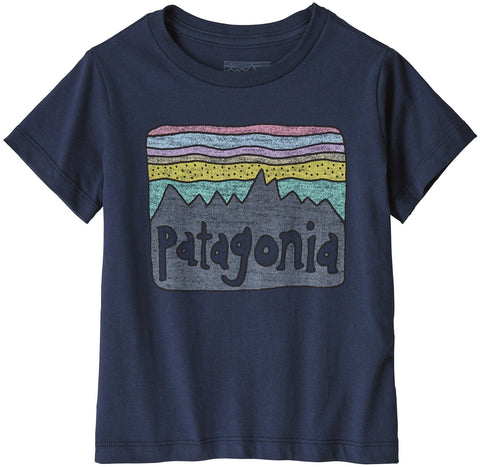 Patagonia T-Shirt organique Fitz Roy Skies - Bébé